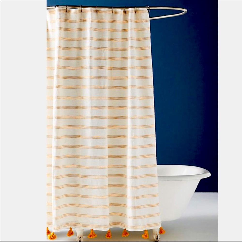Anthropologie Rio Shower Curtain